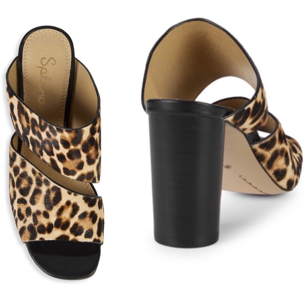 🔥🆕 Splendid ❃ Calf Hair Mule Sandals ❃ Leopard ❃ - Picture 6 of 8